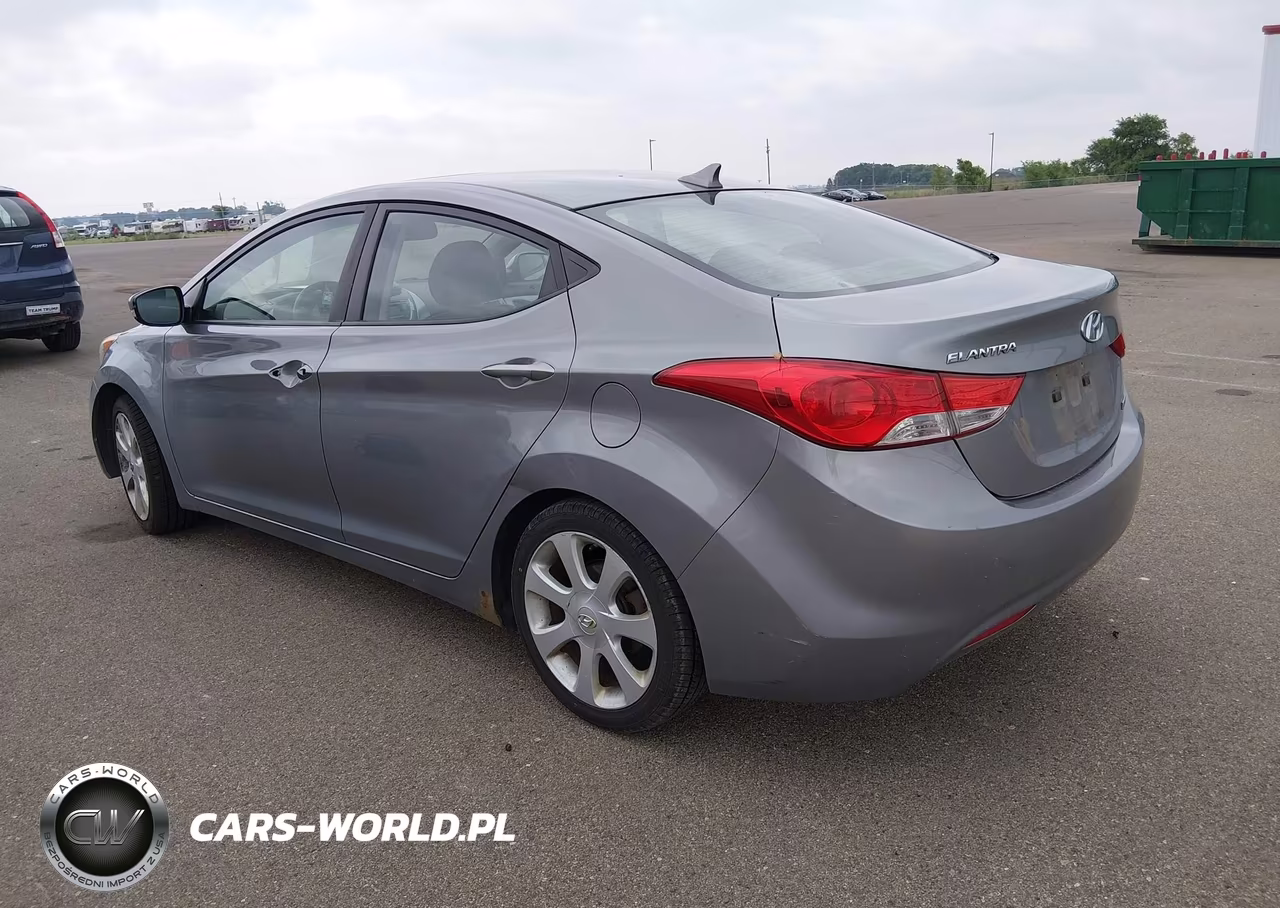2013 Hyundai Elantra Limited VIN:KMHDH4AE6DU521505 - 3