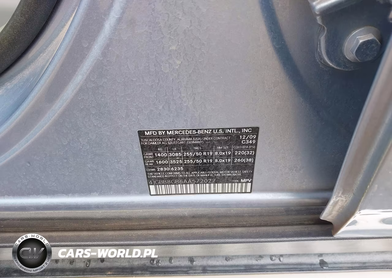 2010 Mercedes-Benz Ml 350 4Matic VIN:4JGBB8GB6AA572027 - 9