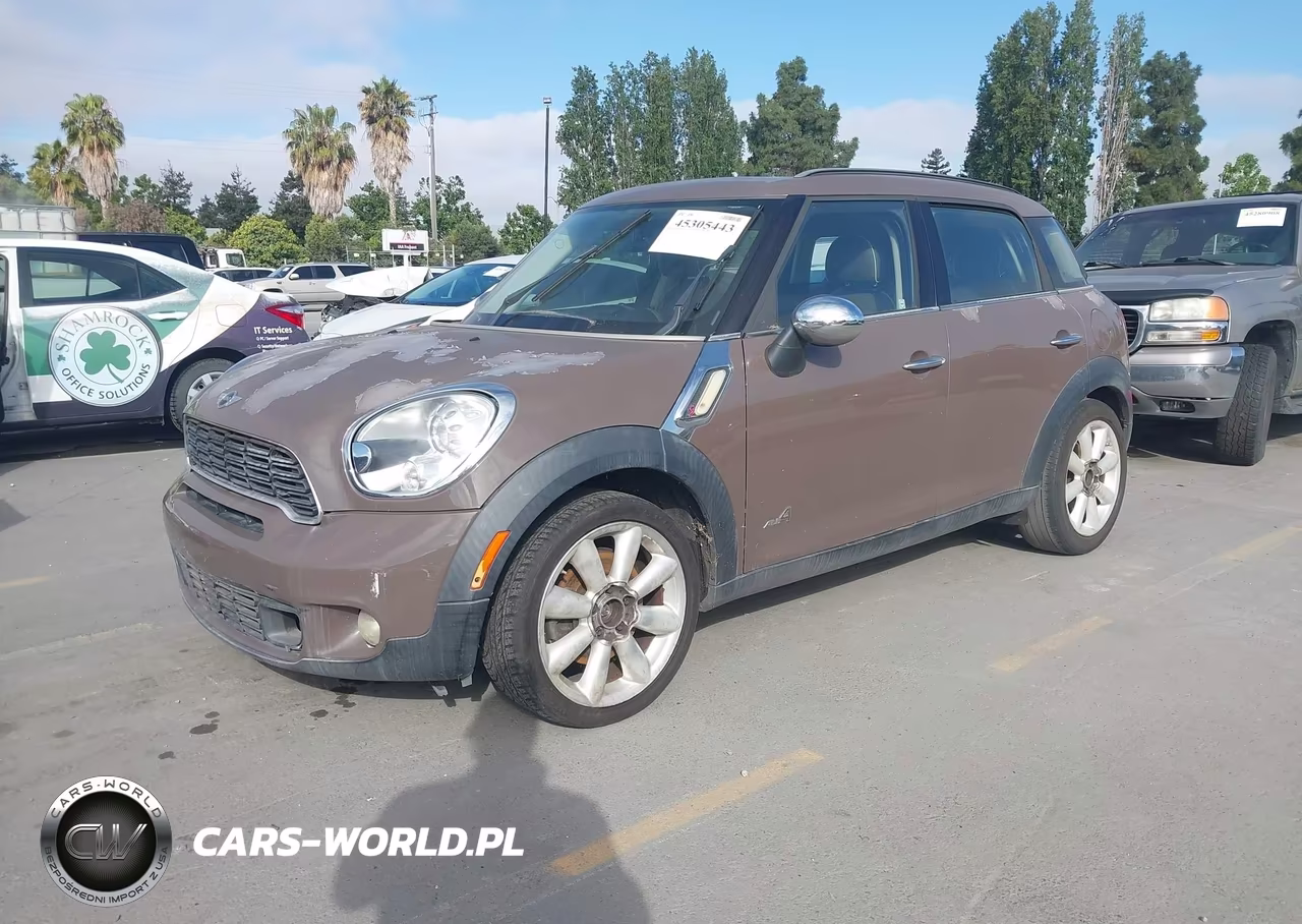 2012 Mini Cooper S Countryman VIN:WMWZC5C52CWL59853 - 2