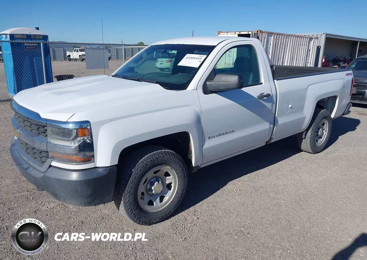 2016 Chevrolet Silverado 1500 Wt VIN:1GCNKNEH0GZ333767 - 2