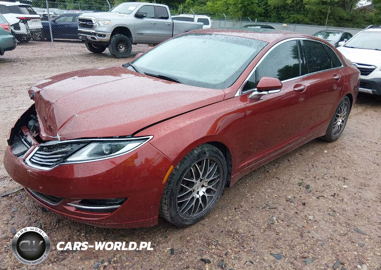 2014 Lincoln Mkz VIN:3LN6L2G91ER801606 - 2