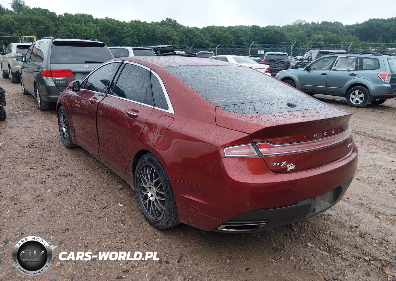 2014 Lincoln Mkz VIN:3LN6L2G91ER801606 - 3