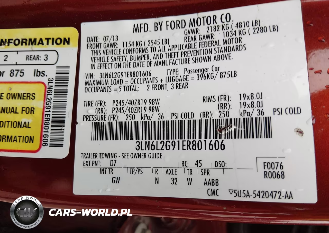 2014 Lincoln Mkz VIN:3LN6L2G91ER801606 - 9