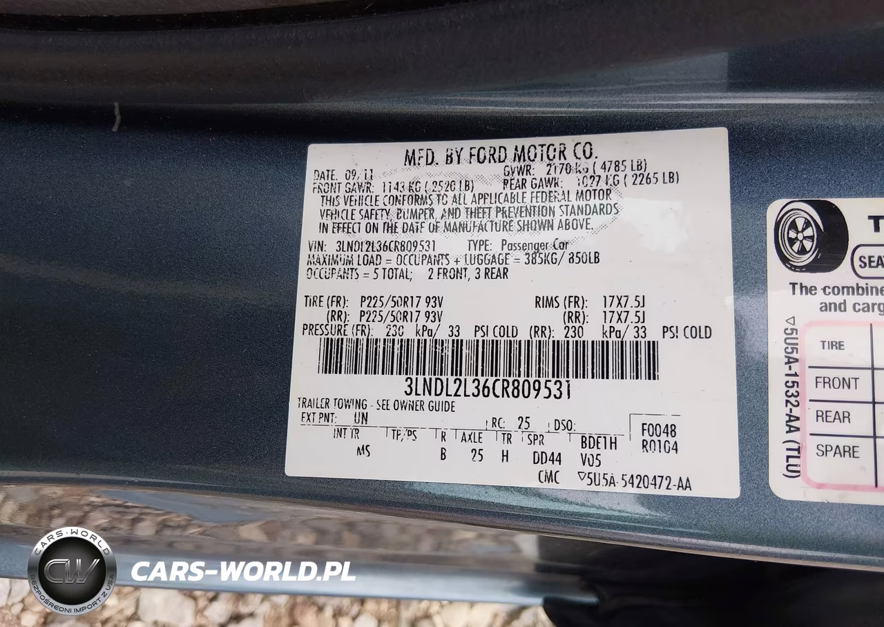2012 Lincoln Mkz Hybrid VIN:3LNDL2L36CR809531 - 9