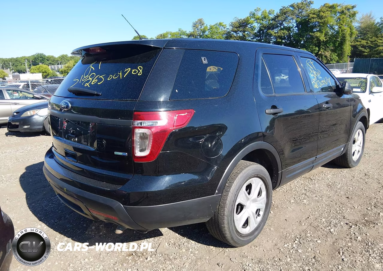2014 Ford Utility Police Interceptor VIN:1FM5K8AR5EGA33601 - 4