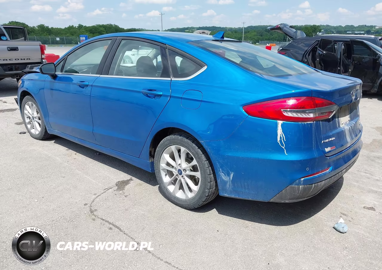 2020 Ford Fusion Se VIN:3FA6P0HD1LR128884 - 3