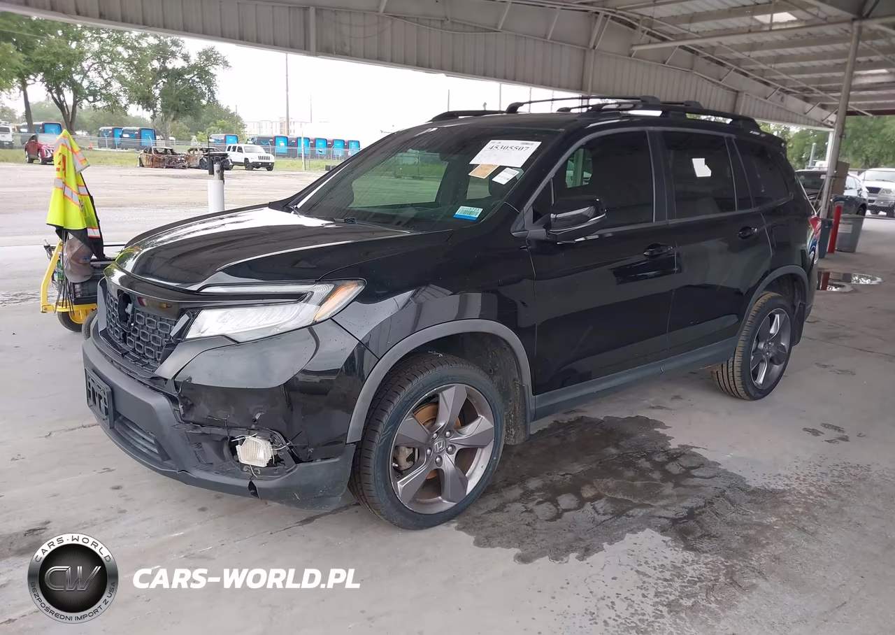 2020 Honda Passport Awd Touring VIN:5FNYF8H90LB014361 - 2