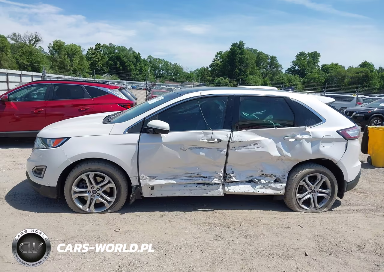 2018 Ford Edge Titanium VIN:2FMPK4K82JBC46580 - 14