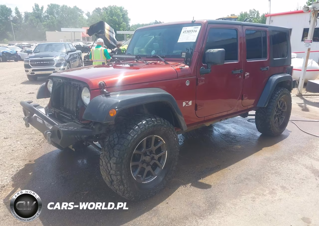 2008 Jeep Wrangler Unlimited X VIN:1J4GA39108L585286 - 2