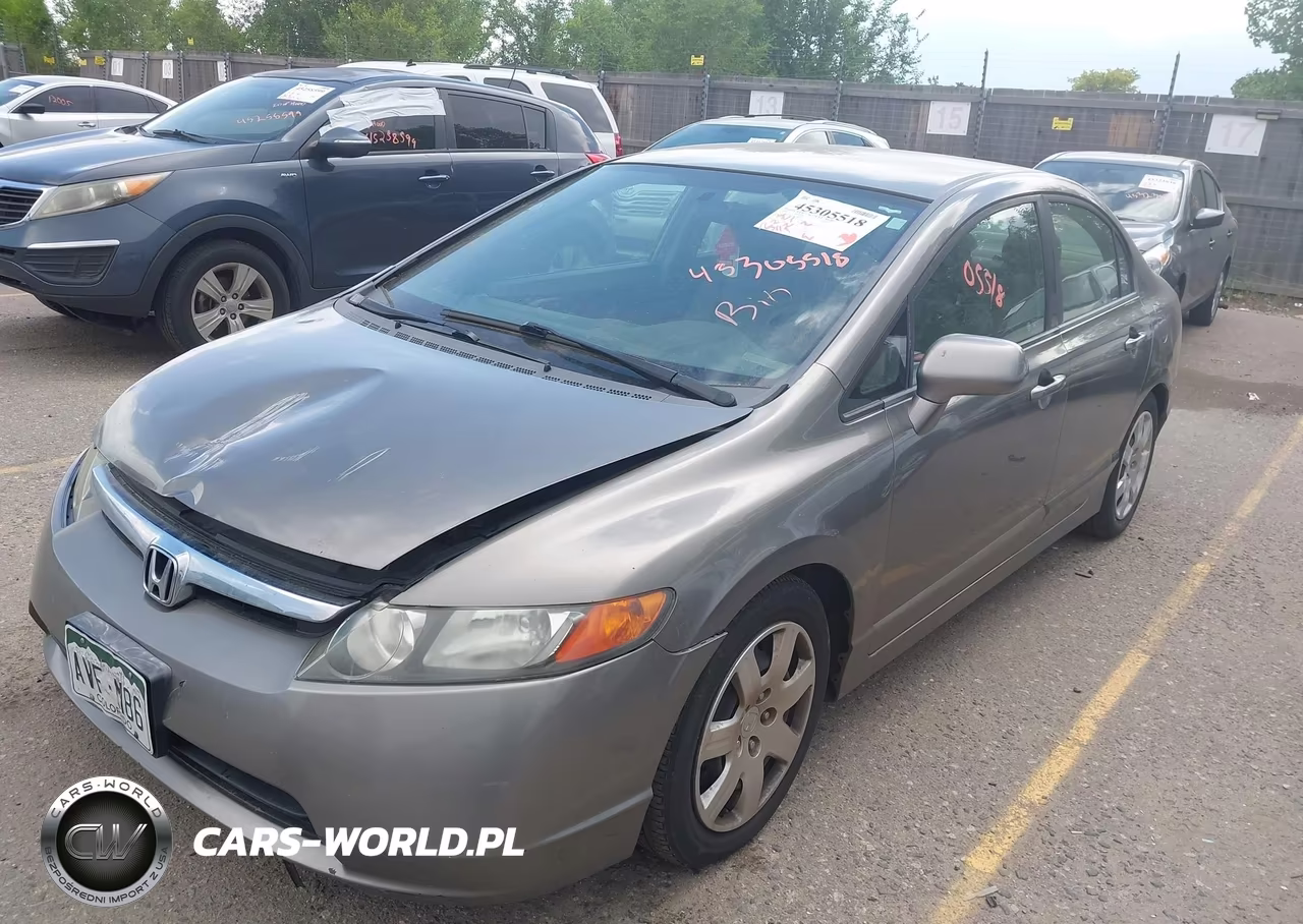 2008 Honda Civic Lx VIN:1HGFA15508L048322 - 2