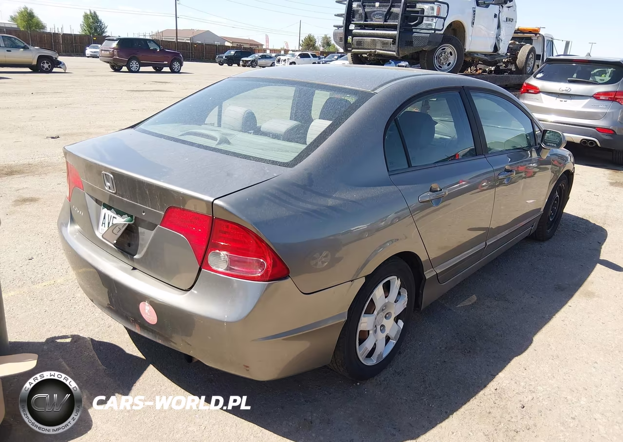 2008 Honda Civic Lx VIN:1HGFA15508L048322 - 4