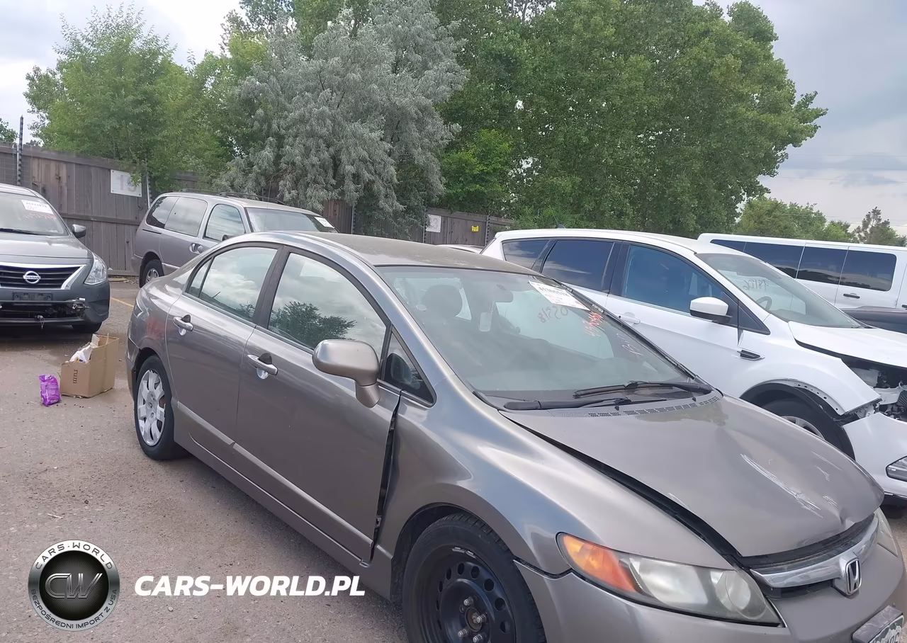 2008 Honda Civic Lx VIN:1HGFA15508L048322 - 6