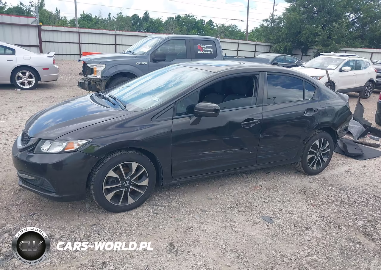 2014 Honda Civic Ex VIN:2HGFB2F83EH559740 - 15