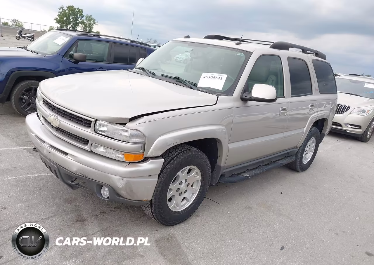 2005 Chevrolet Tahoe Z71 VIN:1GNEK13T55R164124 - 2