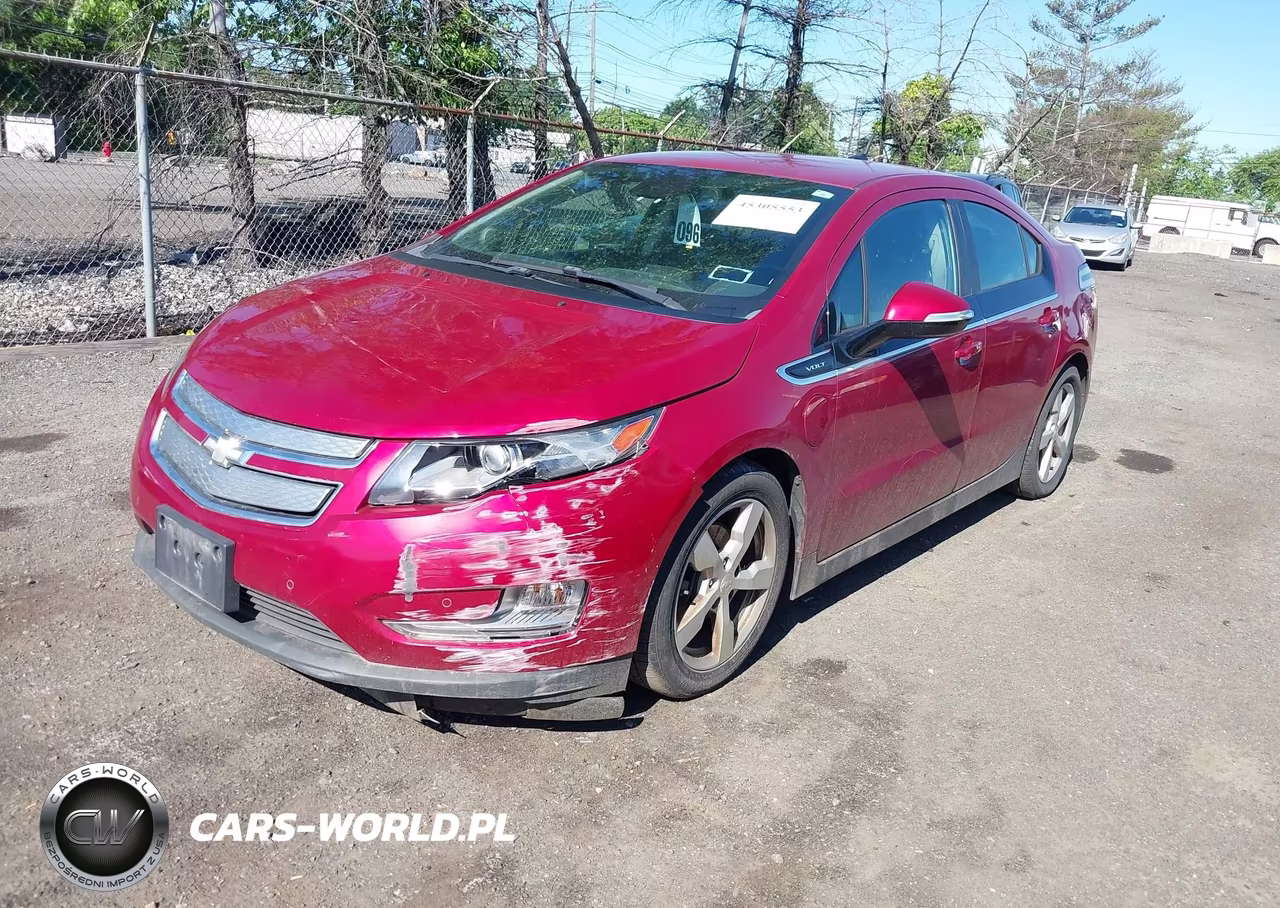 2013 Chevrolet Volt VIN:1G1RF6E41DU102371 - 2