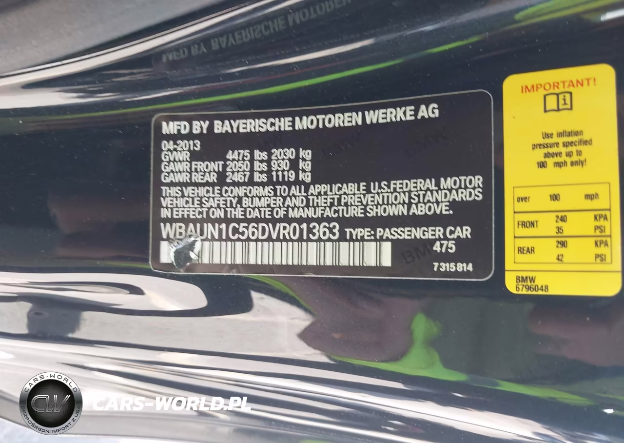 2013 BMW 128I VIN:WBAUN1C56DVR01363 - 9