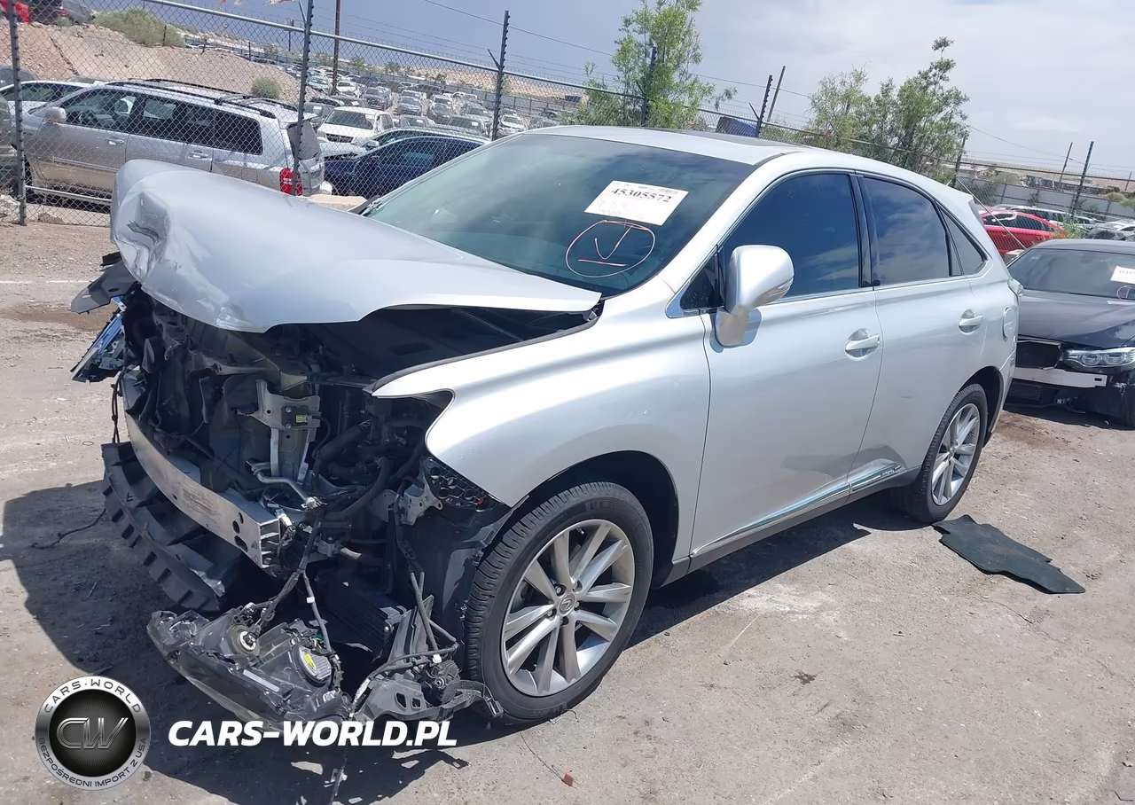 2015 Lexus Rx 450H VIN:2T2ZB1BA6FC002228 - 2