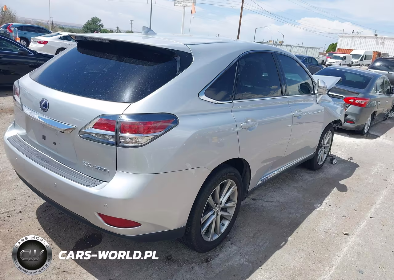 2015 Lexus Rx 450H VIN:2T2ZB1BA6FC002228 - 4