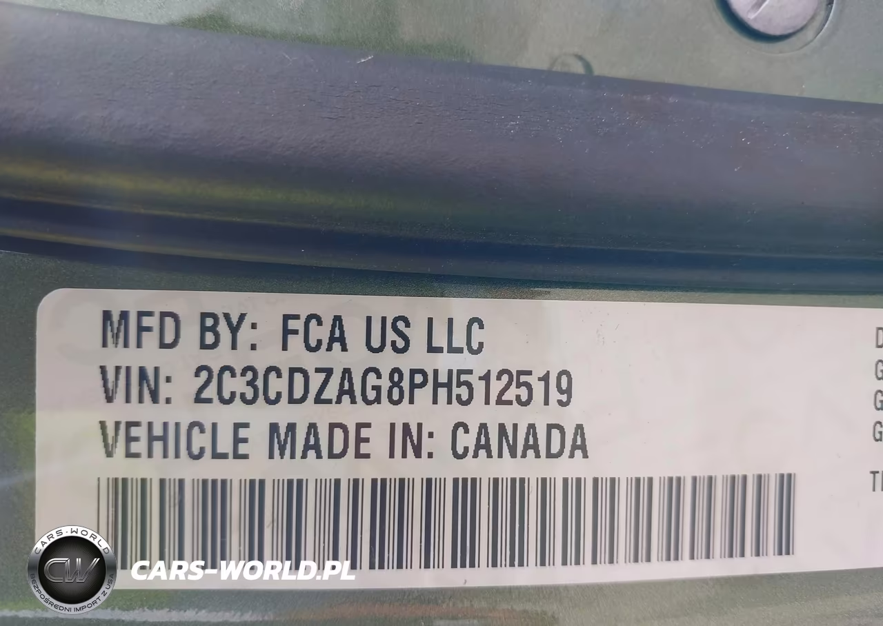 2023 Dodge Challenger Sxt VIN:2C3CDZAG8PH512519 - 9
