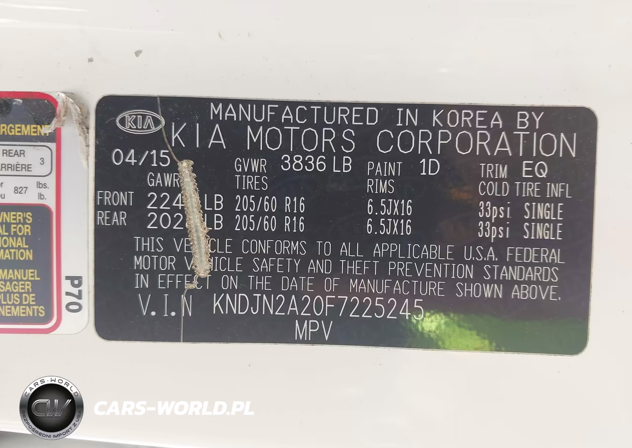 2015 Kia Soul VIN:KNDJN2A20F7225245 - 9