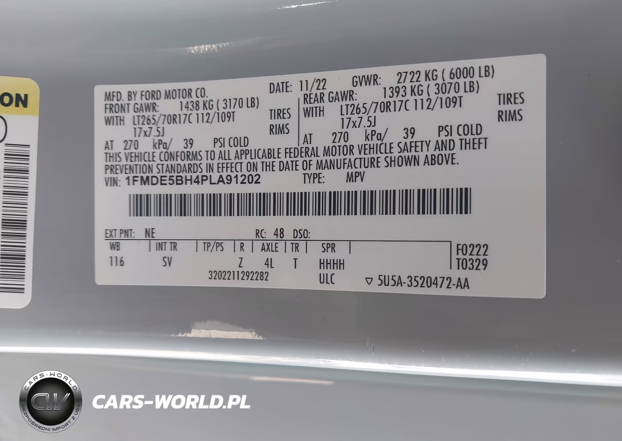2023 Ford Bronco Black Diamond VIN:1FMDE5BH4PLA91202 - 9