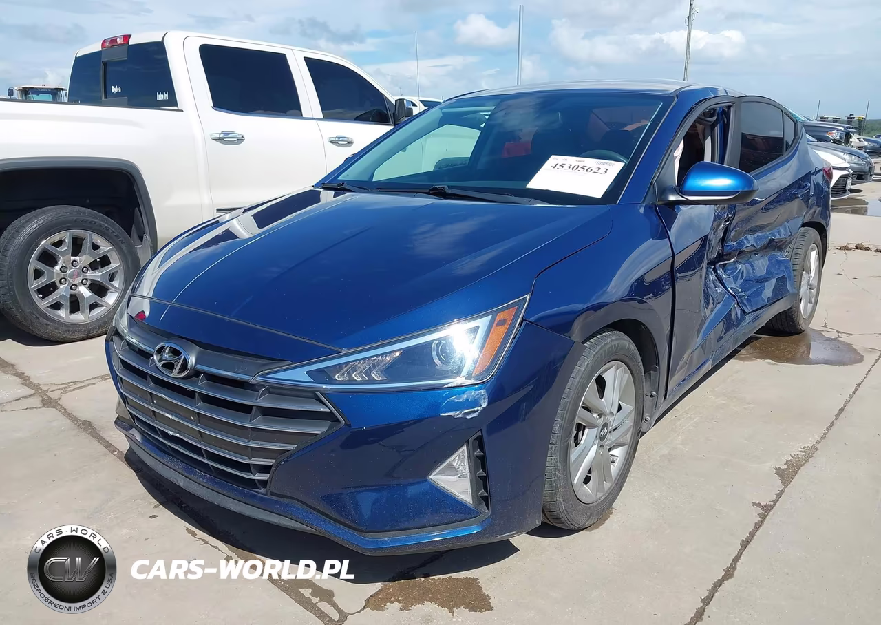 2020 Hyundai Elantra Sel VIN:5NPD84LFXLH549505 - 2