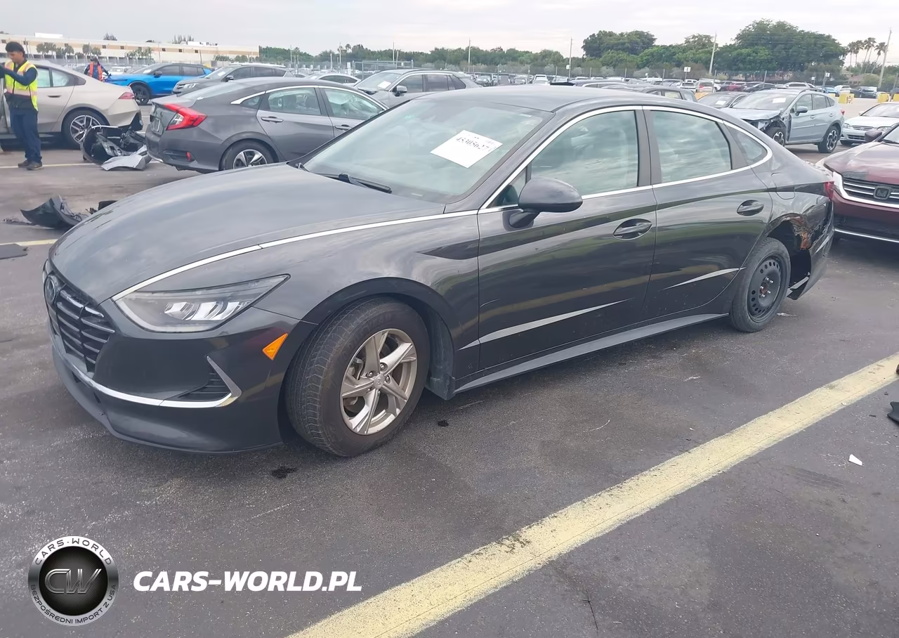 2021 Hyundai Sonata Se VIN:5NPEG4JA2MH117829 - 2