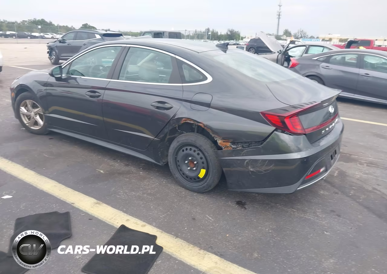 2021 Hyundai Sonata Se VIN:5NPEG4JA2MH117829 - 3