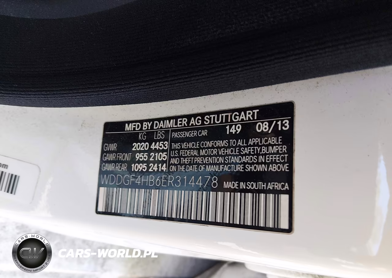 2014 Mercedes-Benz C 250 Sport VIN:WDDGF4HB6ER314478 - 9
