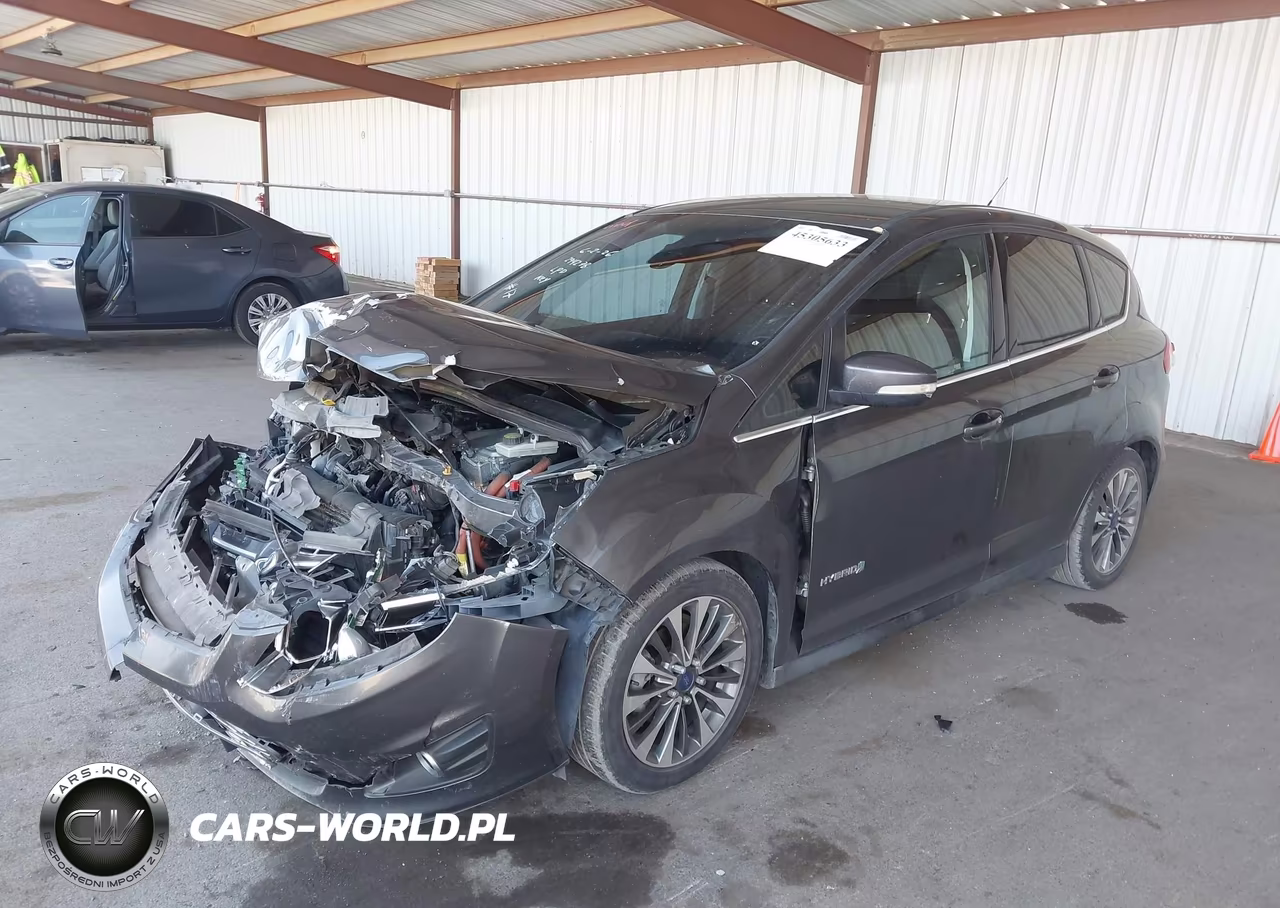 2017 Ford C-Max Hybrid Titanium VIN:1FADP5DUXHL115308 - 2