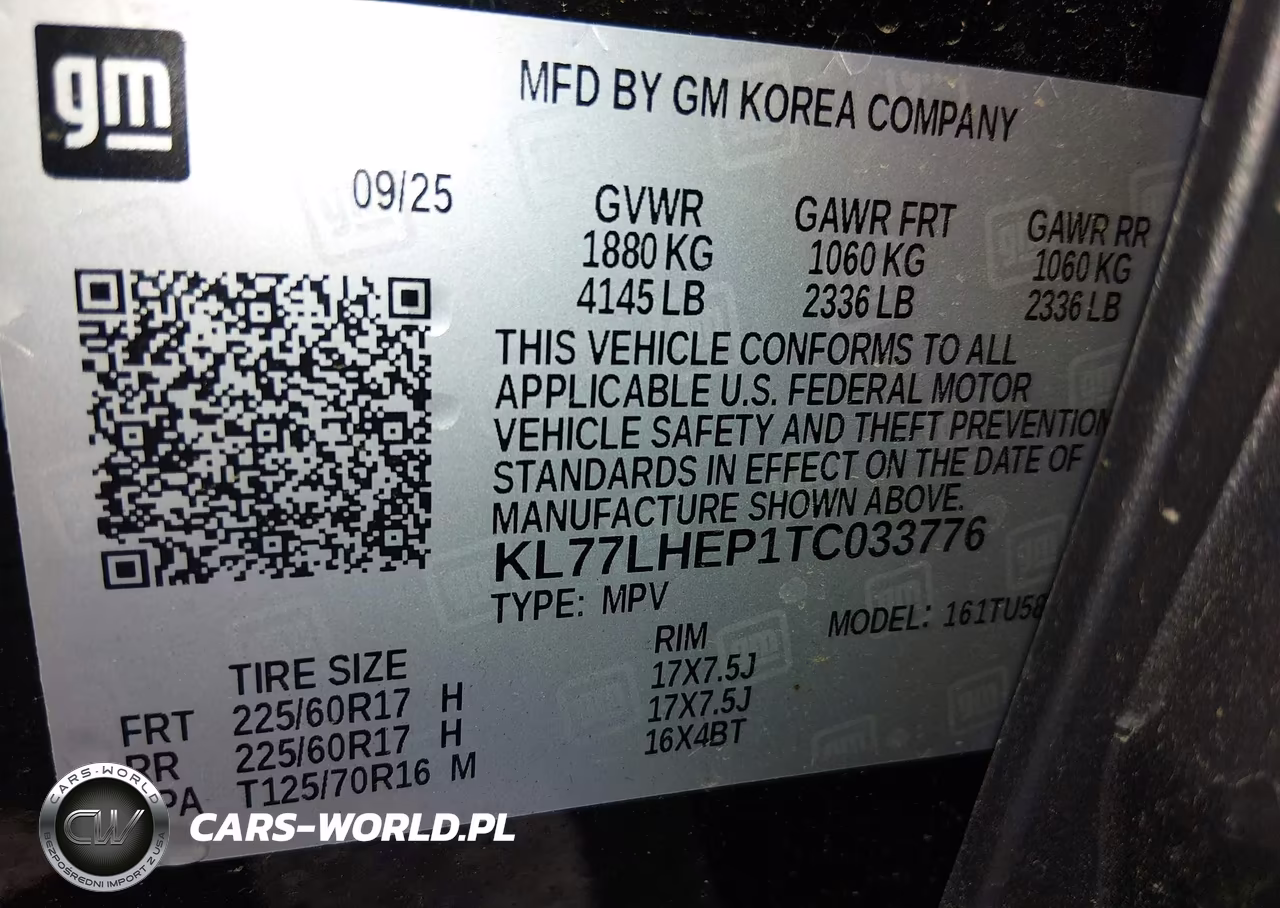 2026 Chevrolet Trax Fwd Lt VIN:KL77LHEP1TC033776 - 9