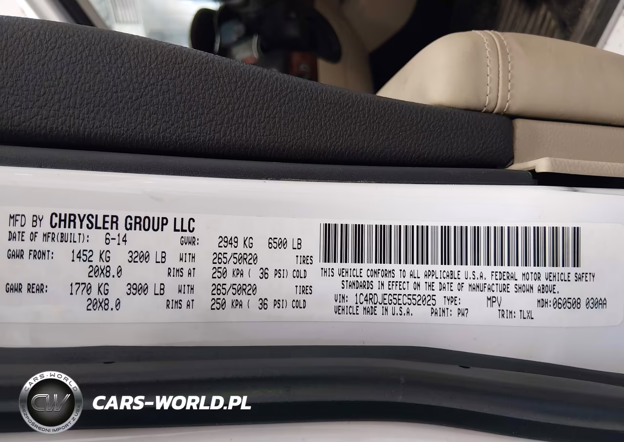 2014 Dodge Durango Citadel VIN:1C4RDJEG5EC552025 - 9