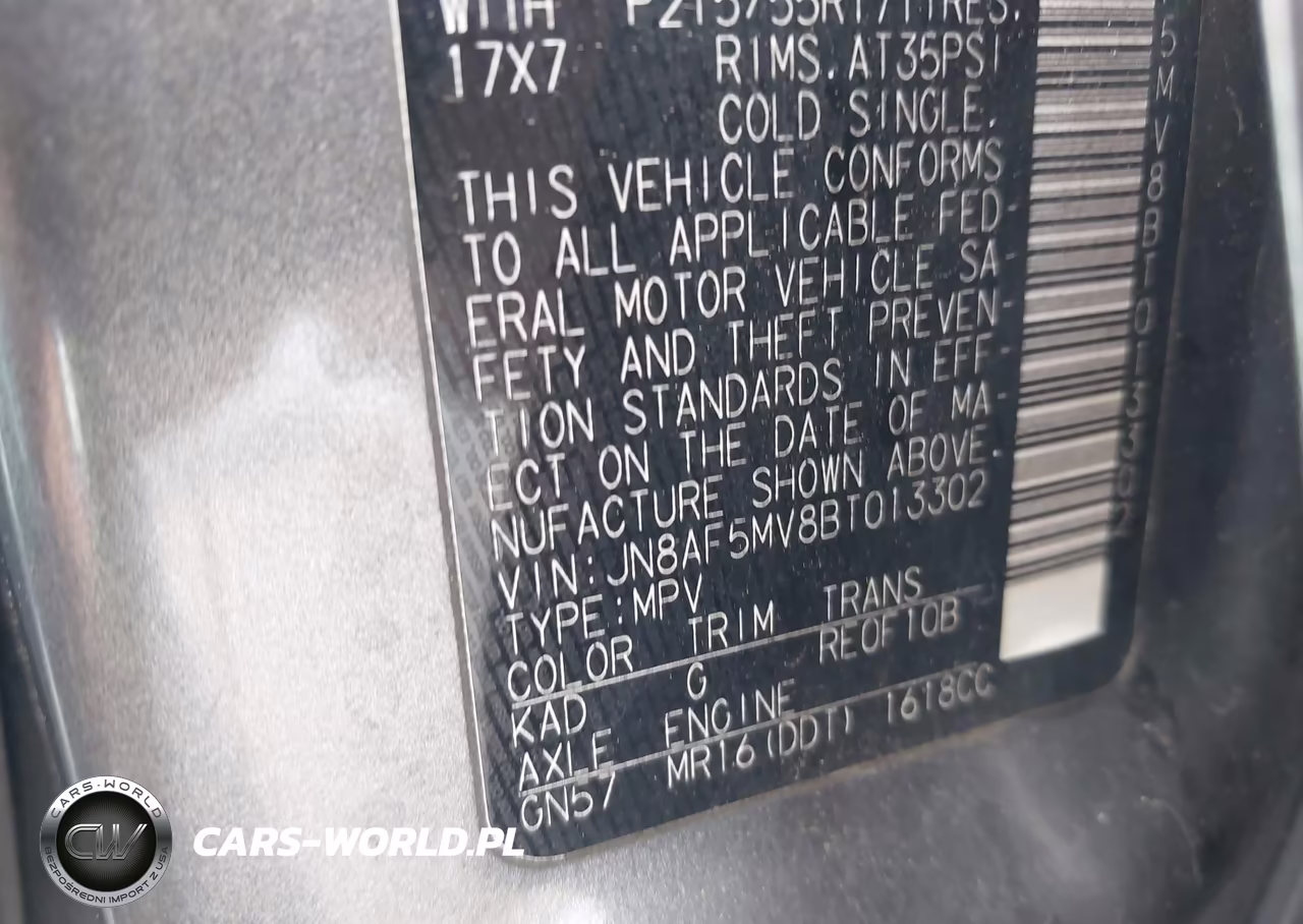 2011 Nissan Juke Sl VIN:JN8AF5MV8BT013302 - 9