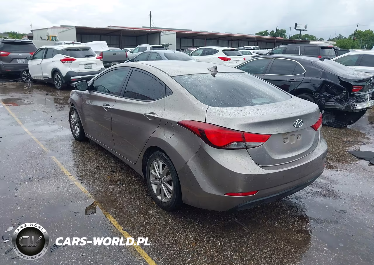 2016 Hyundai Elantra Se VIN:5NPDH4AEXGH761949 - 3