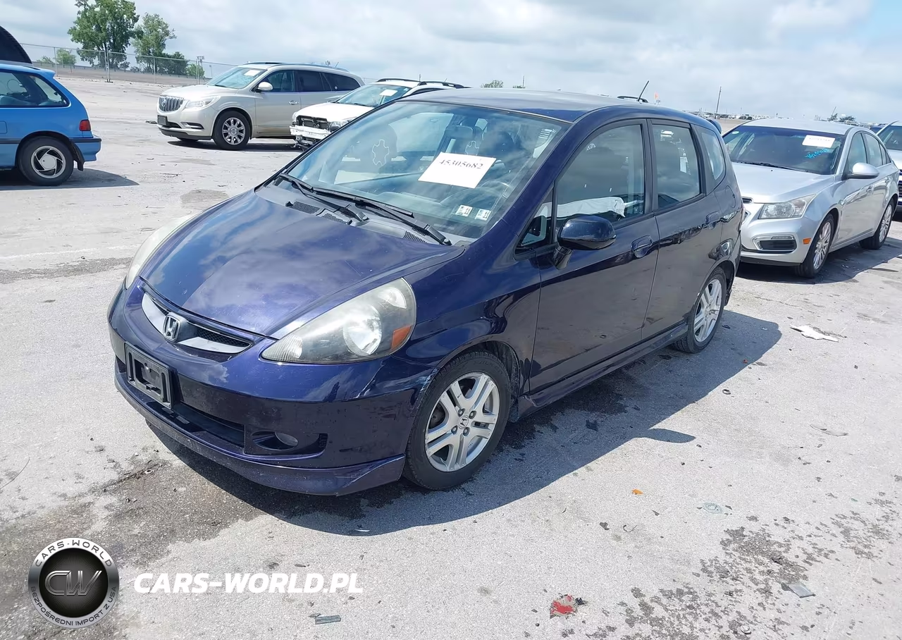 2008 Honda Fit Sport VIN:JHMGD38668S015002 - 2