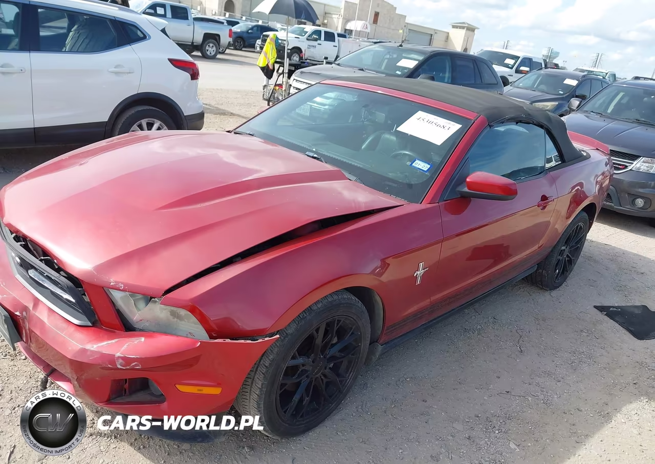 2010 Ford Mustang V6-V6 Premium VIN:1ZVBP8EN7A5159381 - 2