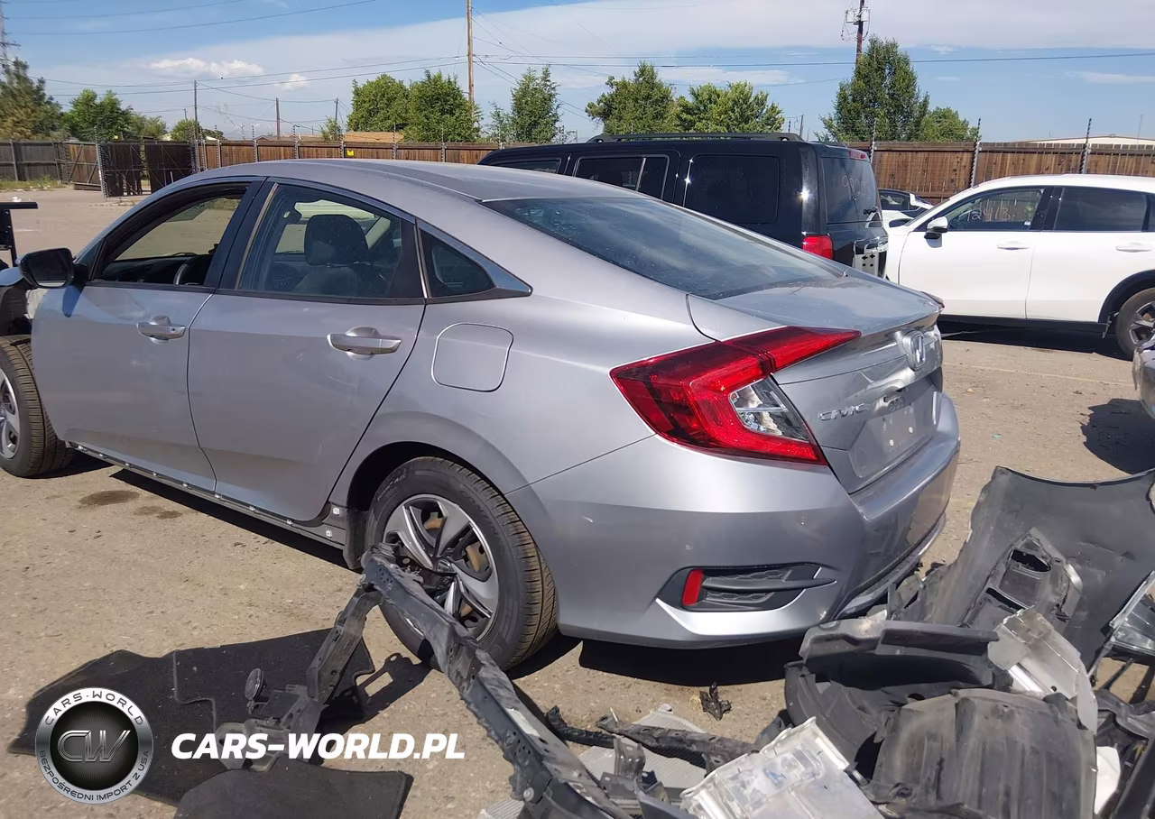 2020 Honda Civic Lx VIN:2HGFC2F67LH515071 - 3