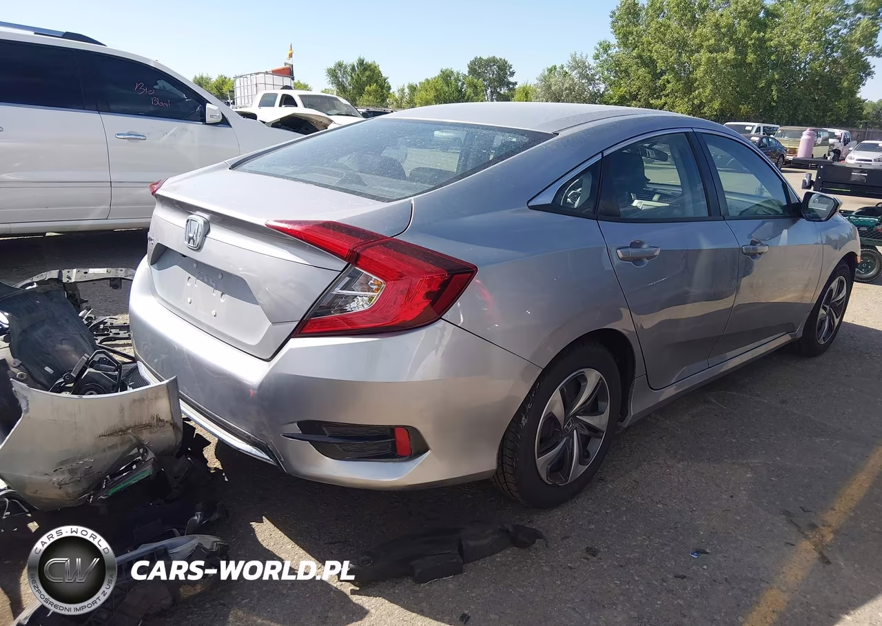 2020 Honda Civic Lx VIN:2HGFC2F67LH515071 - 4