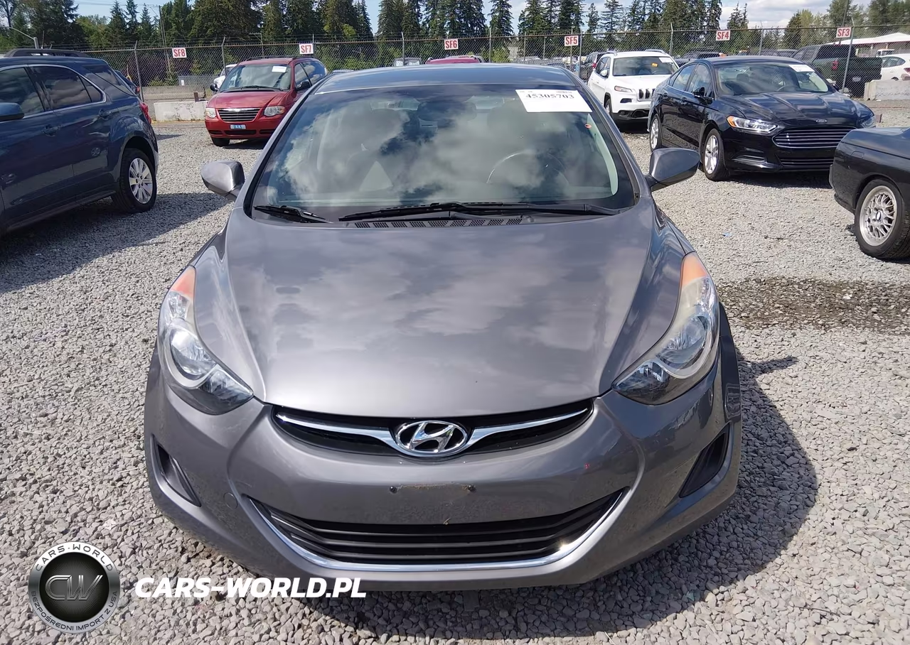 2012 Hyundai Elantra Gls VIN:5NPDH4AE5CH114210 - 12