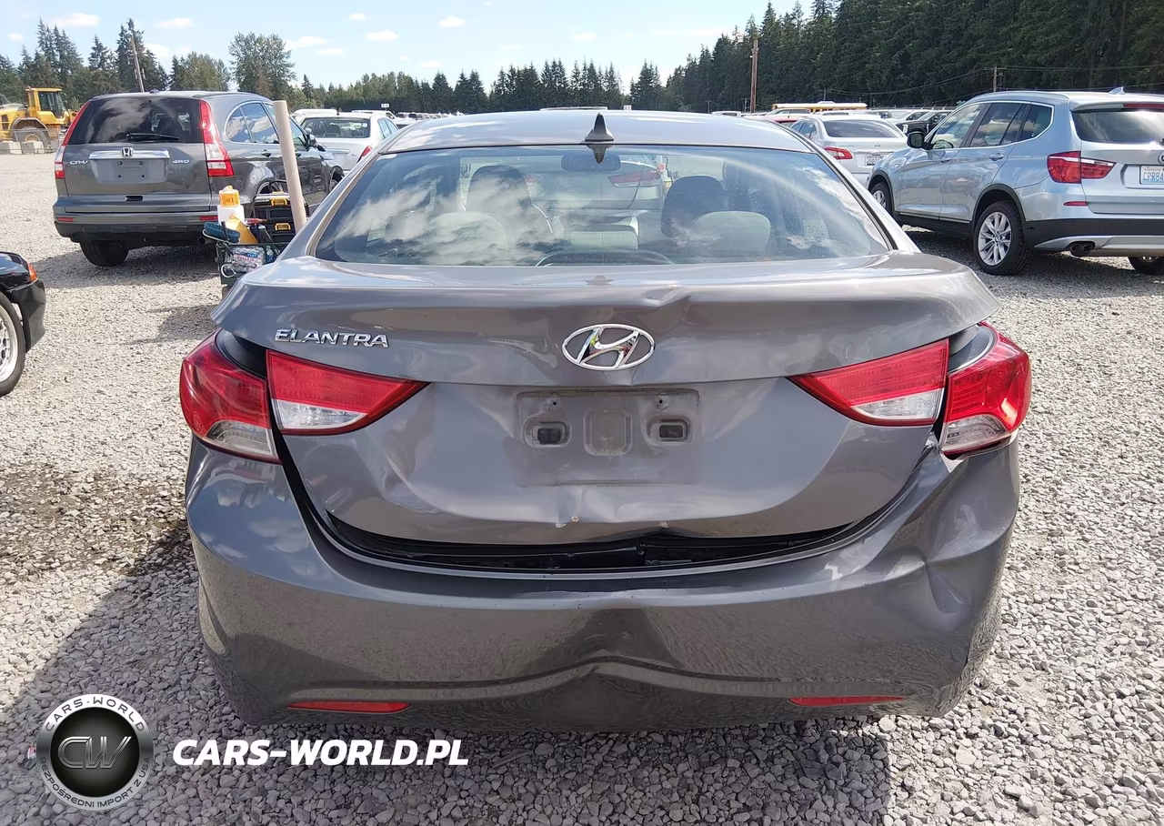 2012 Hyundai Elantra Gls VIN:5NPDH4AE5CH114210 - 16