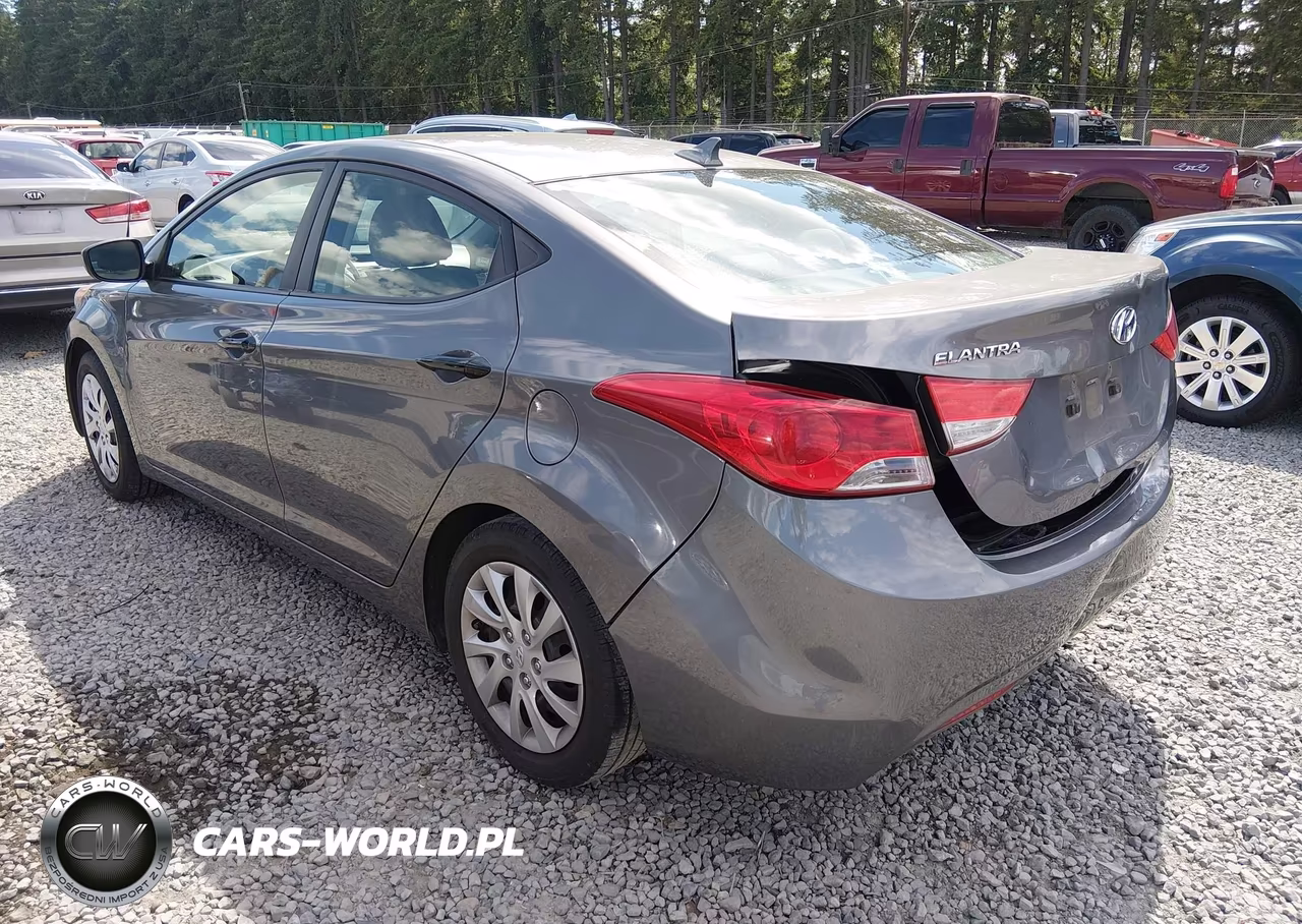 2012 Hyundai Elantra Gls VIN:5NPDH4AE5CH114210 - 3