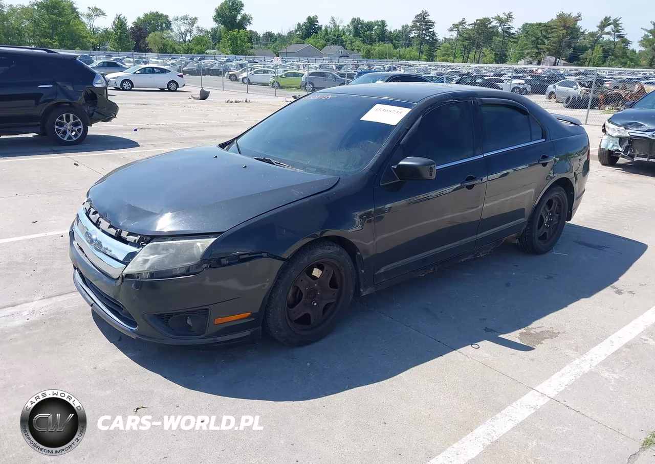 2010 Ford Fusion Se VIN:3FAHP0HA0AR169650 - 2