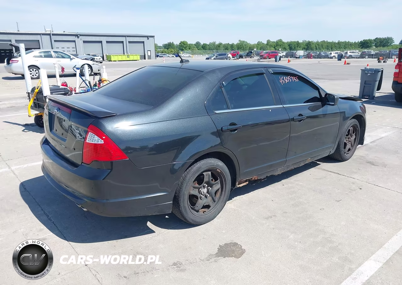 2010 Ford Fusion Se VIN:3FAHP0HA0AR169650 - 4