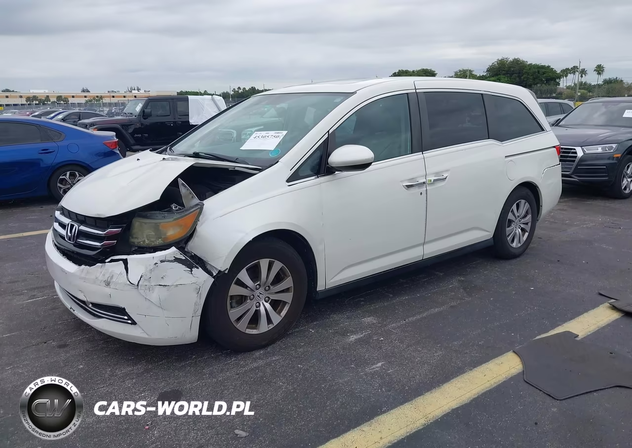 2016 Honda Odyssey Ex-L VIN:5FNRL5H62GB006432 - 2