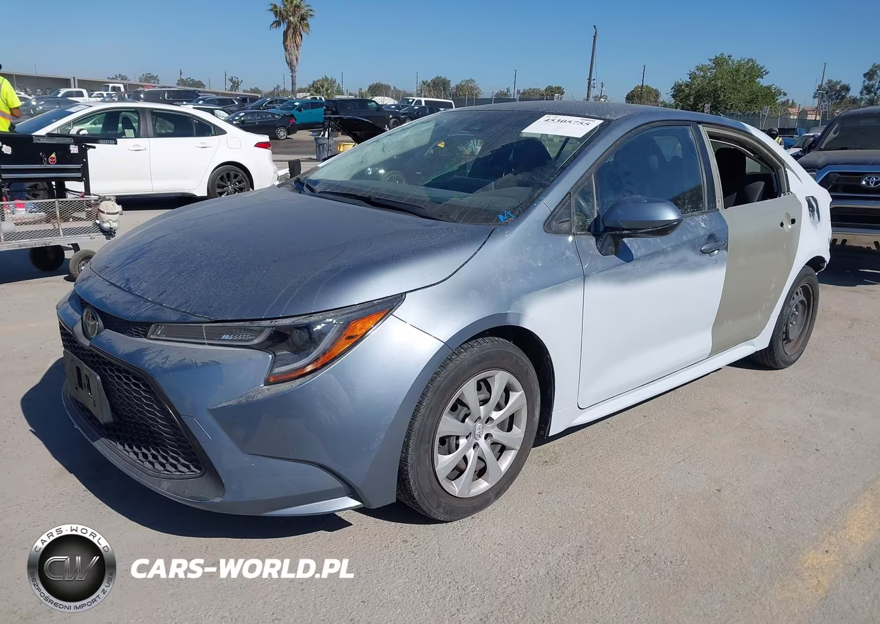 2021 Toyota Corolla Le VIN:JTDEPMAE8MJ188561 - 2