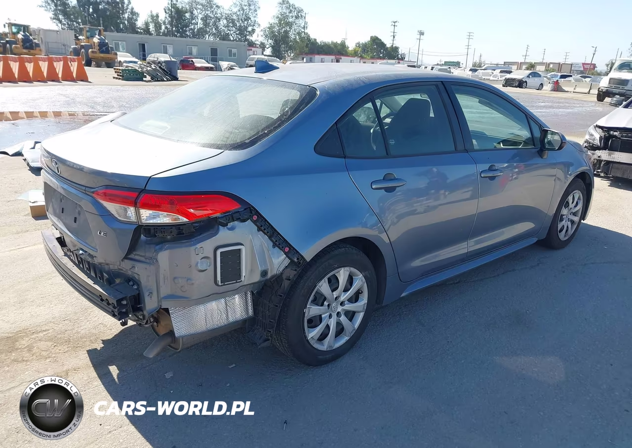 2021 Toyota Corolla Le VIN:JTDEPMAE8MJ188561 - 4