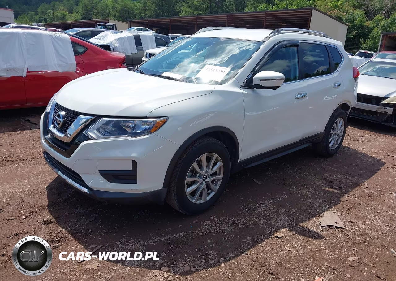 2017 Nissan Rogue Sv VIN:KNMAT2MT9HP560436 - 2