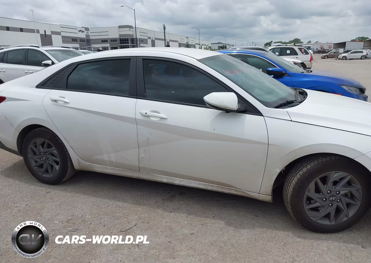 2024 Hyundai Elantra Sel VIN:KMHLM4DG6RU753176 - 13