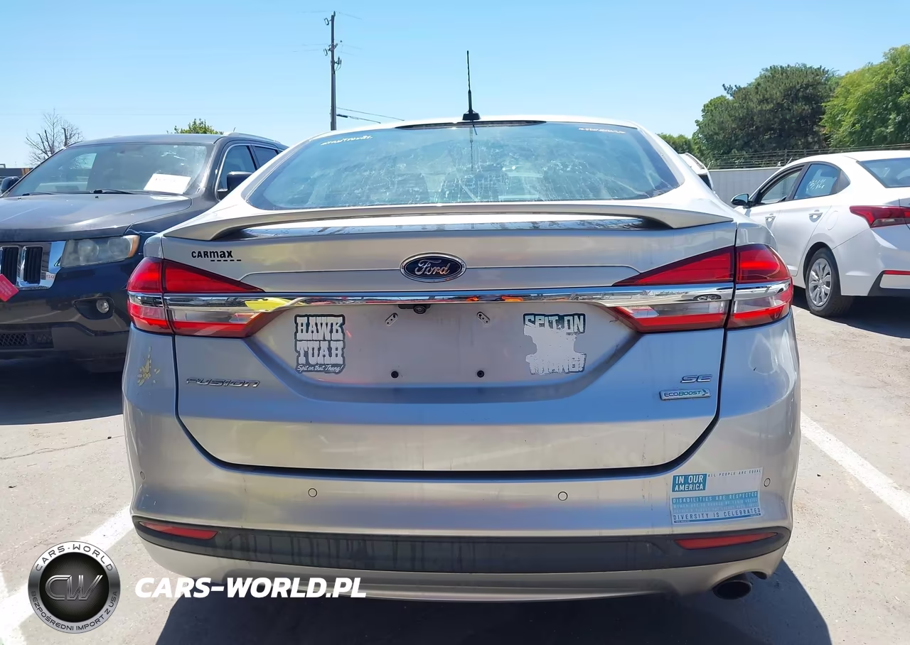 2018 Ford Fusion Se VIN:3FA6P0HD7JR145380 - 16
