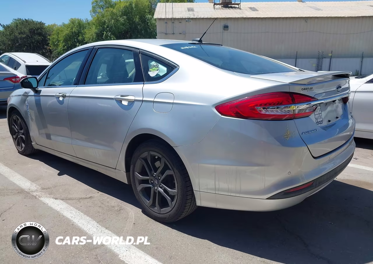 2018 Ford Fusion Se VIN:3FA6P0HD7JR145380 - 3